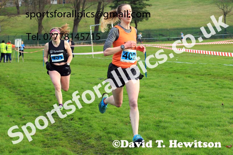 Senior Women and Masters Womens 2022 Birtley Cross Country Relays. Photo: David T. Hewitson/Sports for All Pics